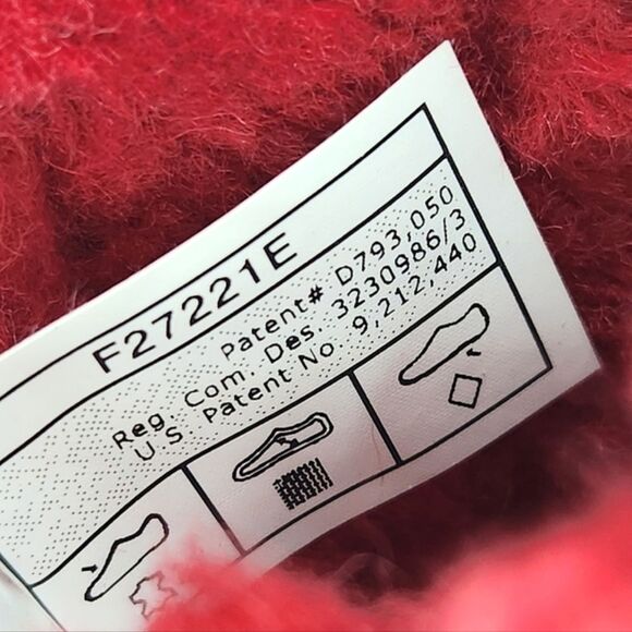 UGG Neumel Chukka Boots Little Kids Size 1 Samba Red Suede UGGpure Wool Winter - Picture 10 of 10